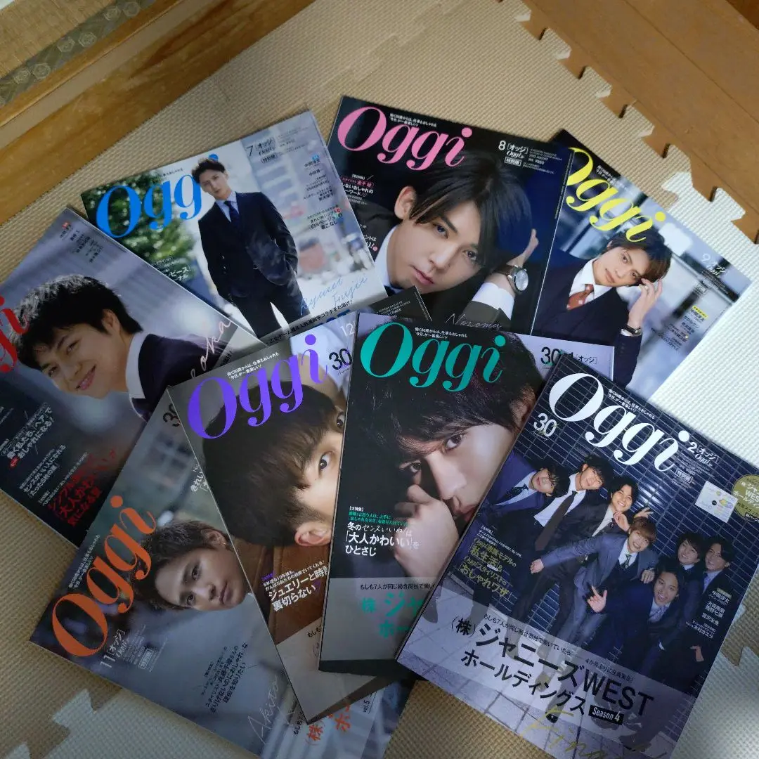 【最終お値下げ】WEST. oggi特別版　2022年5月〜2023年2月　全種 最終お値下げ】WEST. oggi特別版2022年5月〜2023年2月全種