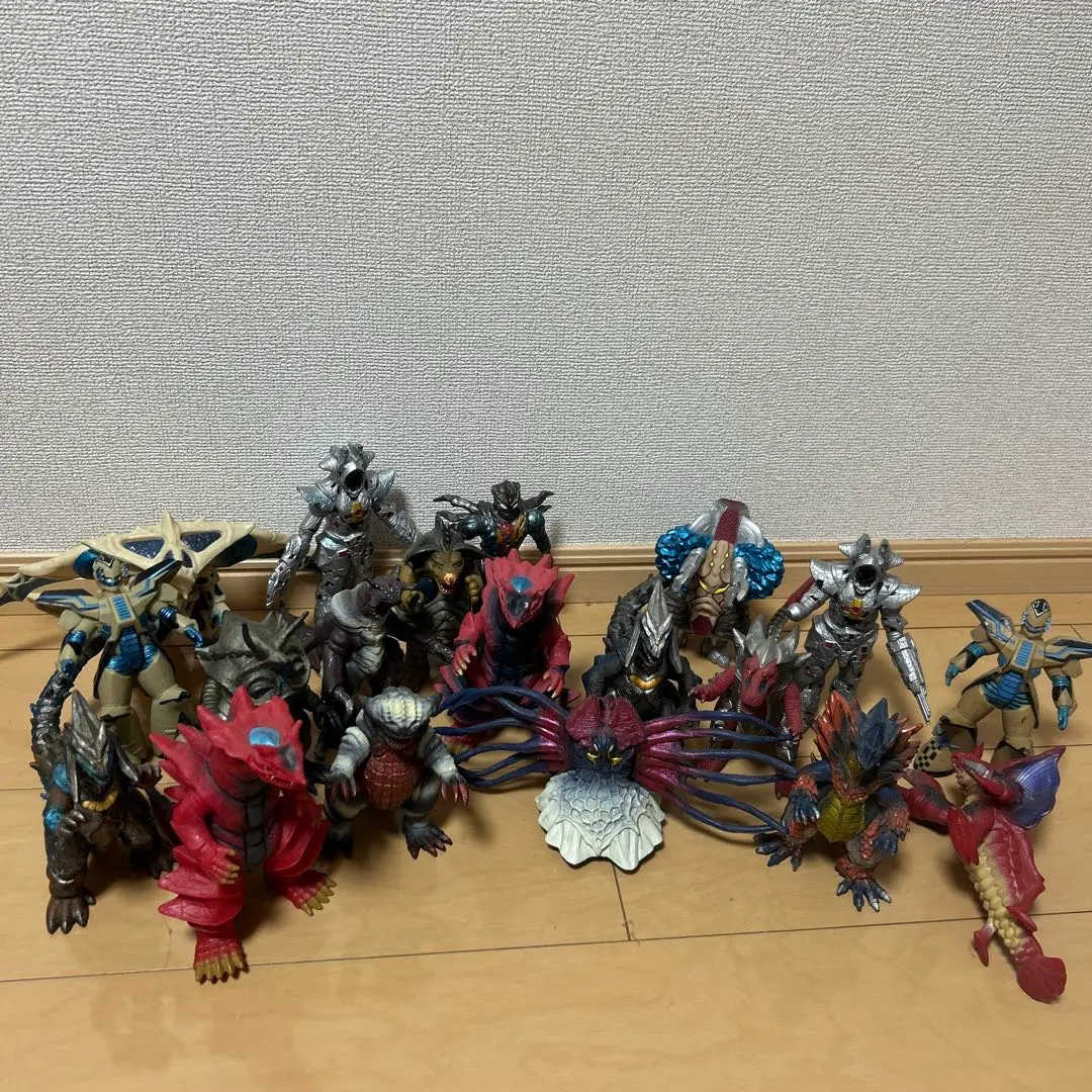 ウルトラマンダイナ怪獣 ソフビ 19体セット ウルトラヒーローシリーズ EX ウルトラマンダイナ 25周年記念