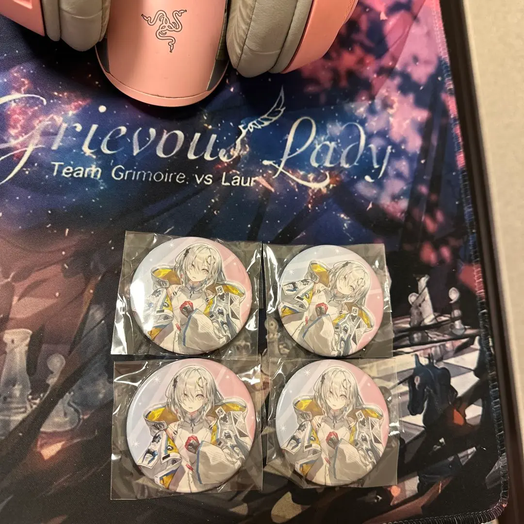 (7個)チュウニズム オンラインくじ F賞 缶バッジ レナ・イシュメイル 単品)チュウニズム オンラインくじ F賞 缶バッジ レナ