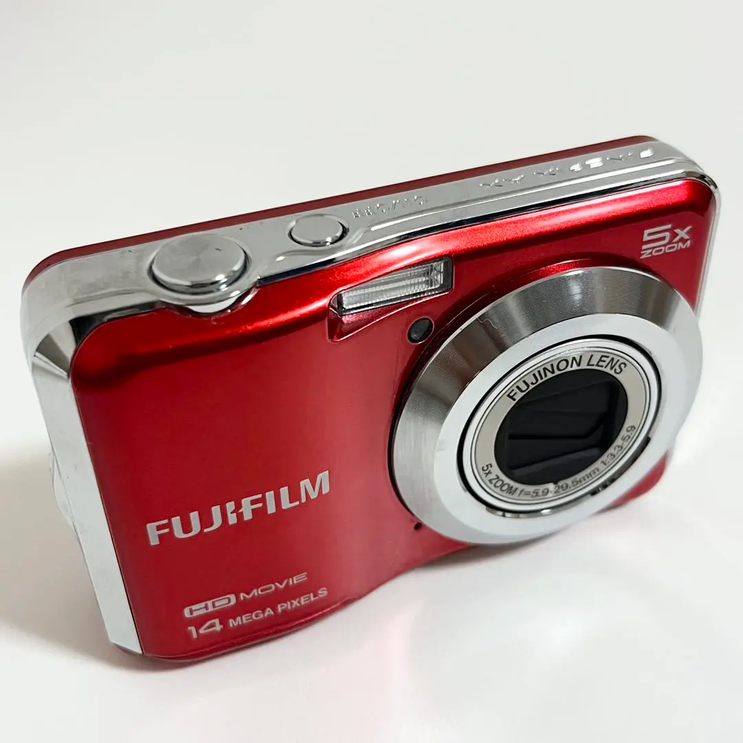 美品 FUJIFILM FinePix AX660 レッド デジタルカメラ s-l400.jpg
