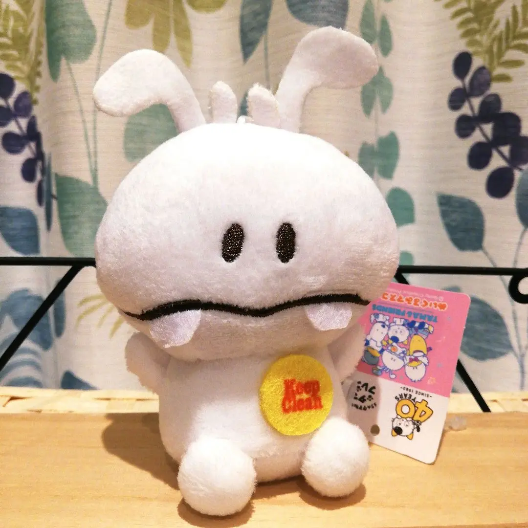 バイキンくん コバイキン ブルブル ぬいぐるみ 希少 希少☆バイキンくん 80' ぬいぐるみ マスコット 黒 タグ付き