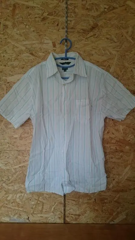 Thumbnail of Oakley Striped Short Sleeve Shirt M