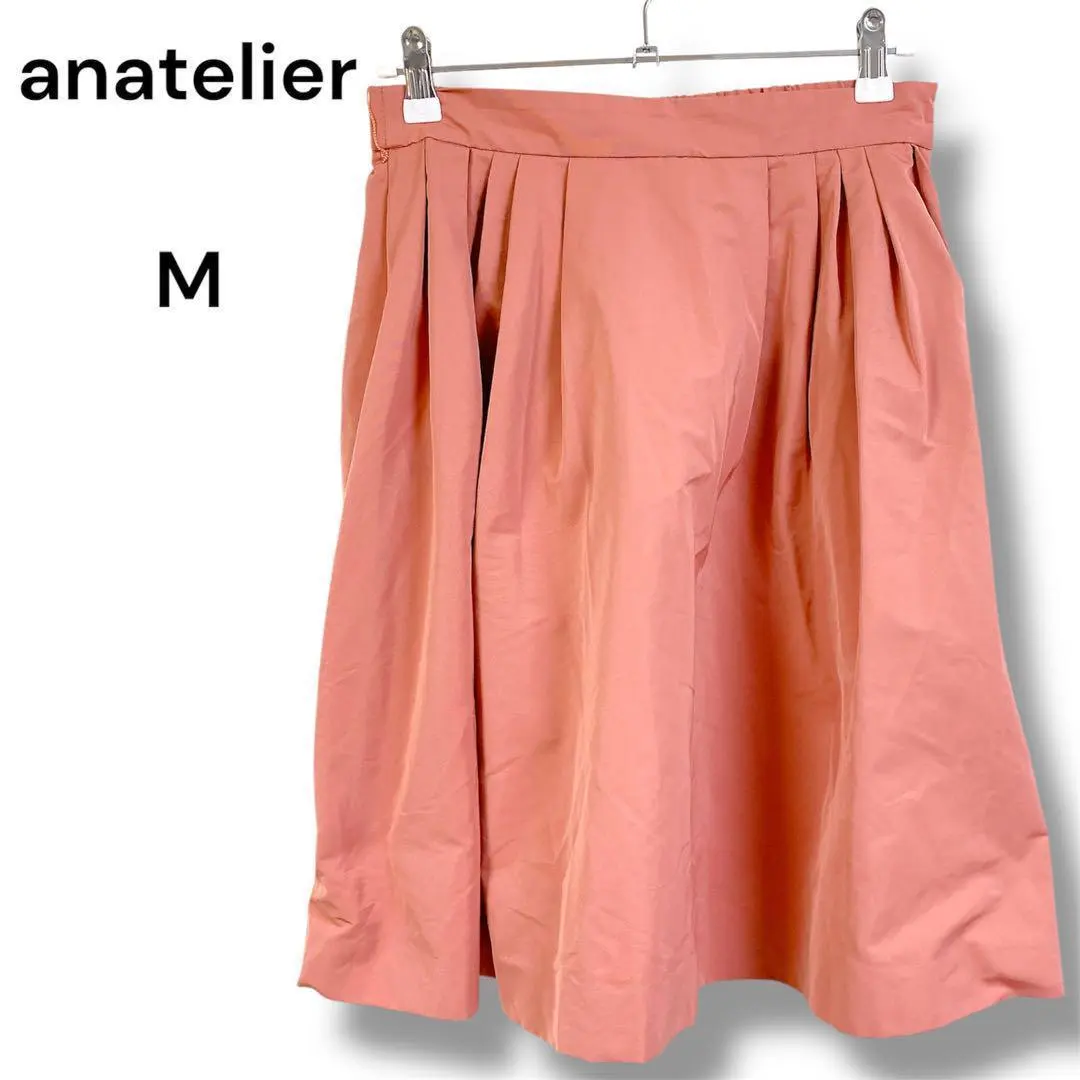 Thumbnail of anatelier M Pleated Skirt Pink Knee Length Vintage Washable