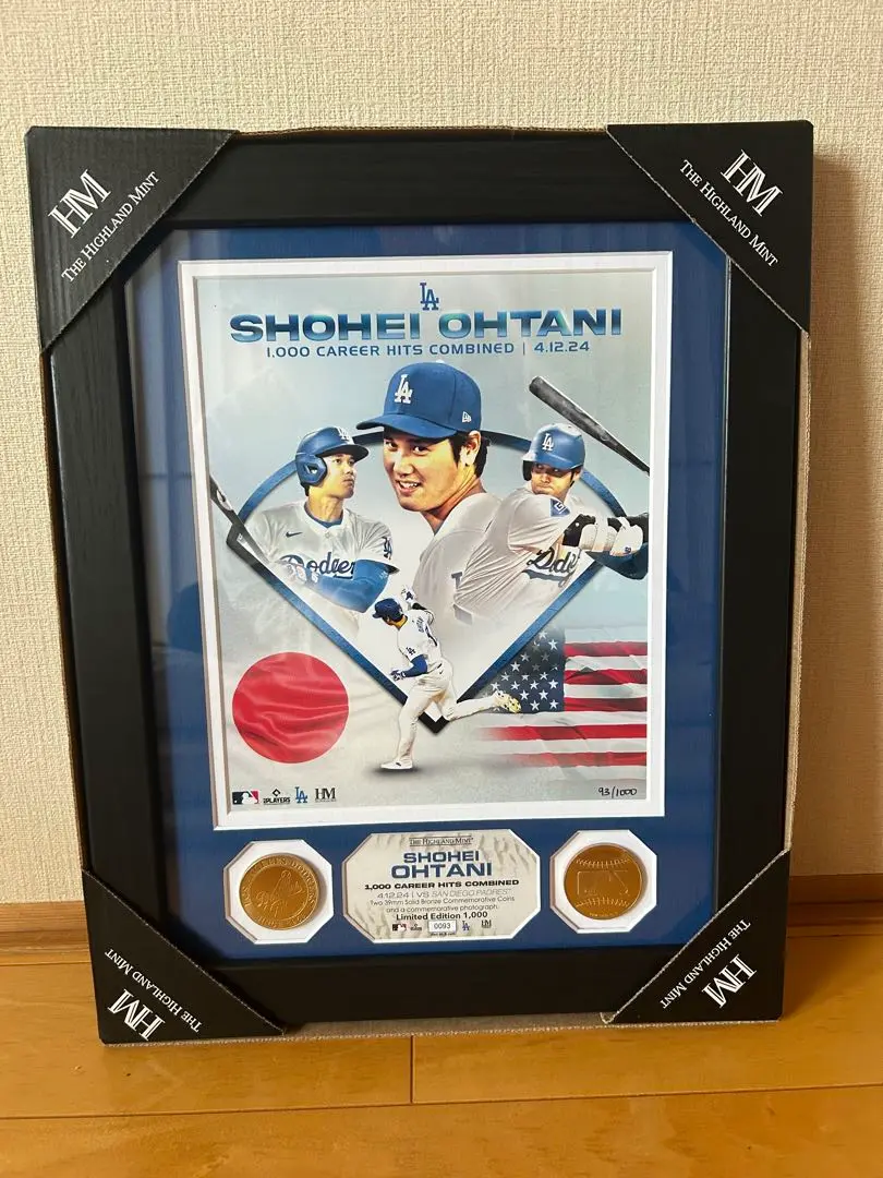 大谷翔平　wbc フォトミント 大谷 翔平選手（二刀流）ダブルコインフォトミント / WBC日本