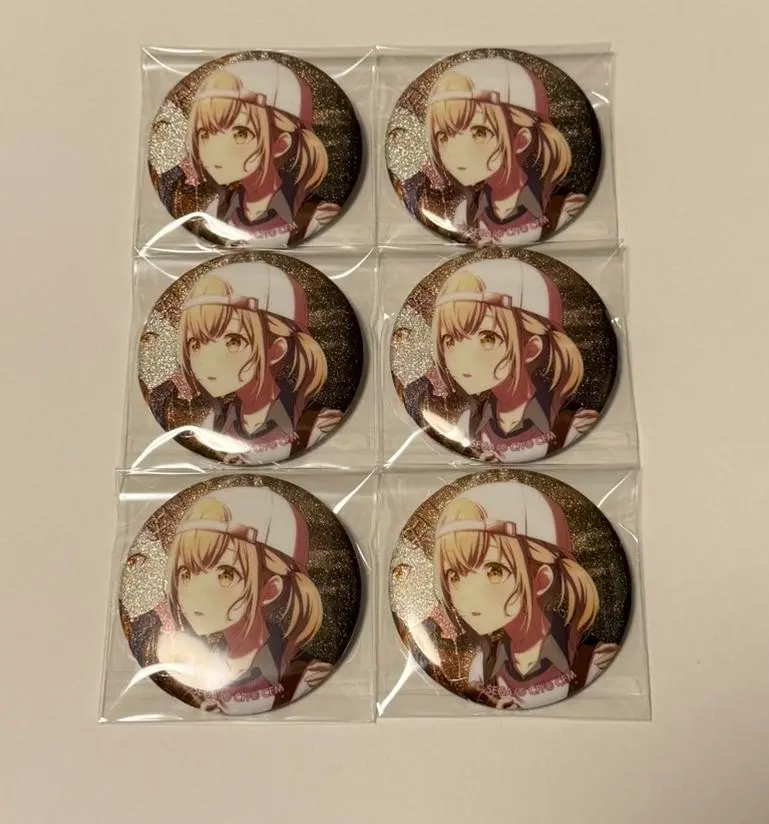 Thumbnail of Kohane Azusawa Can Badges, 6 pieces, 43B