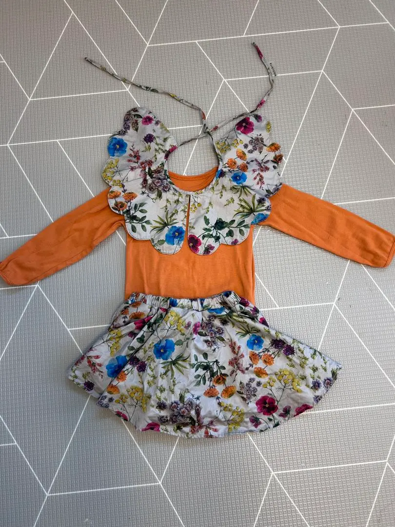 WOLF&RITA ロンパース　つけ襟　スカート　セット WOLF&RITA ロンパース つけ襟 スカート セット