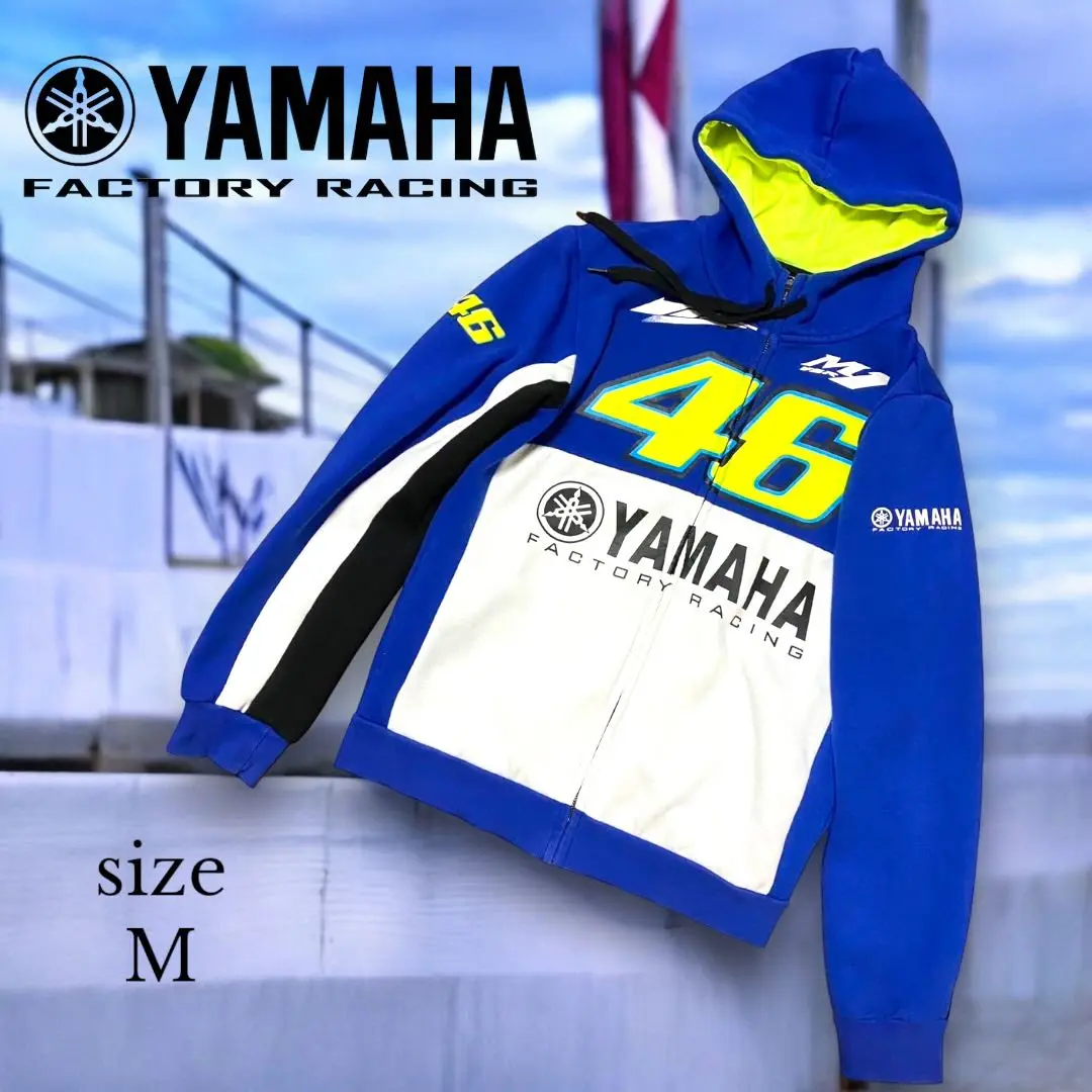 お値下げ！Yamaha 46 フードパーカー 2025年最新】VR46 パーカーの人気アイテム - メルカリ