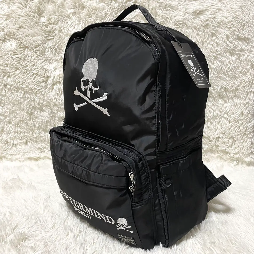 【未使用級】MASTERMIND ポーターコラボ リュック 限定 スカル 黒 2025年最新】porter mastermind バックパックの人気アイテム