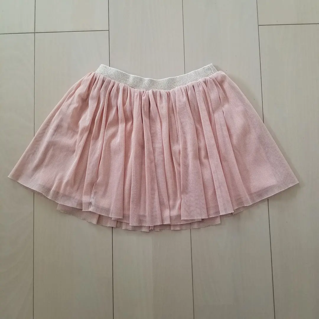 Thumbnail of Uniqlo - Defective - Skirt, Tulle, Pink, Gold, S, 110-120