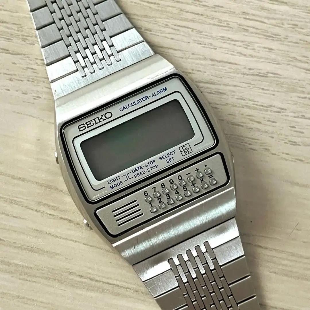 【動作ＯＫ】SEIKO チェックメイト カリキュレーター C359-5000 SEIKO / C359 CHECKMATE etc. CALCULATOR WATCHES | UTDESIGN