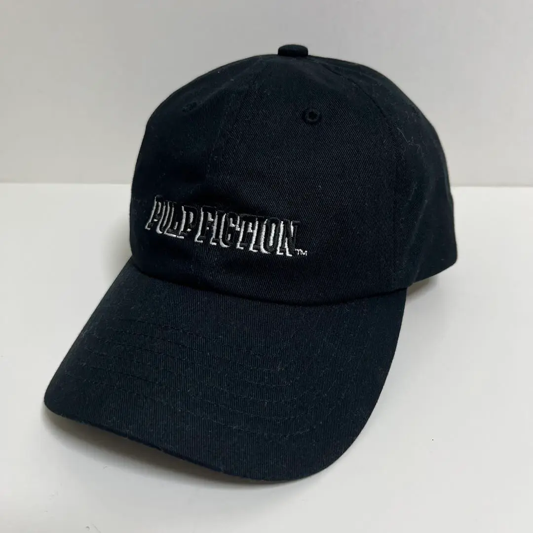 WACKO MARIA 　/　PULP FICTION キャップ 黒 未使用 PULP FICTION / 6 PANEL CAP【BLACK】｜WACKO MARIA｜MELTING