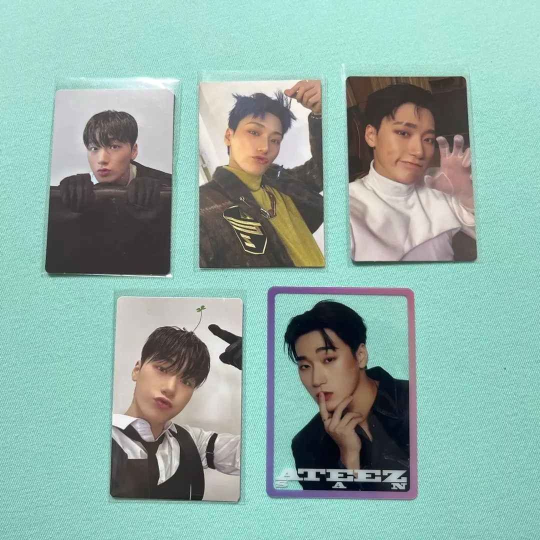 Thumbnail of ATEEZ SAN San Trading Card Set