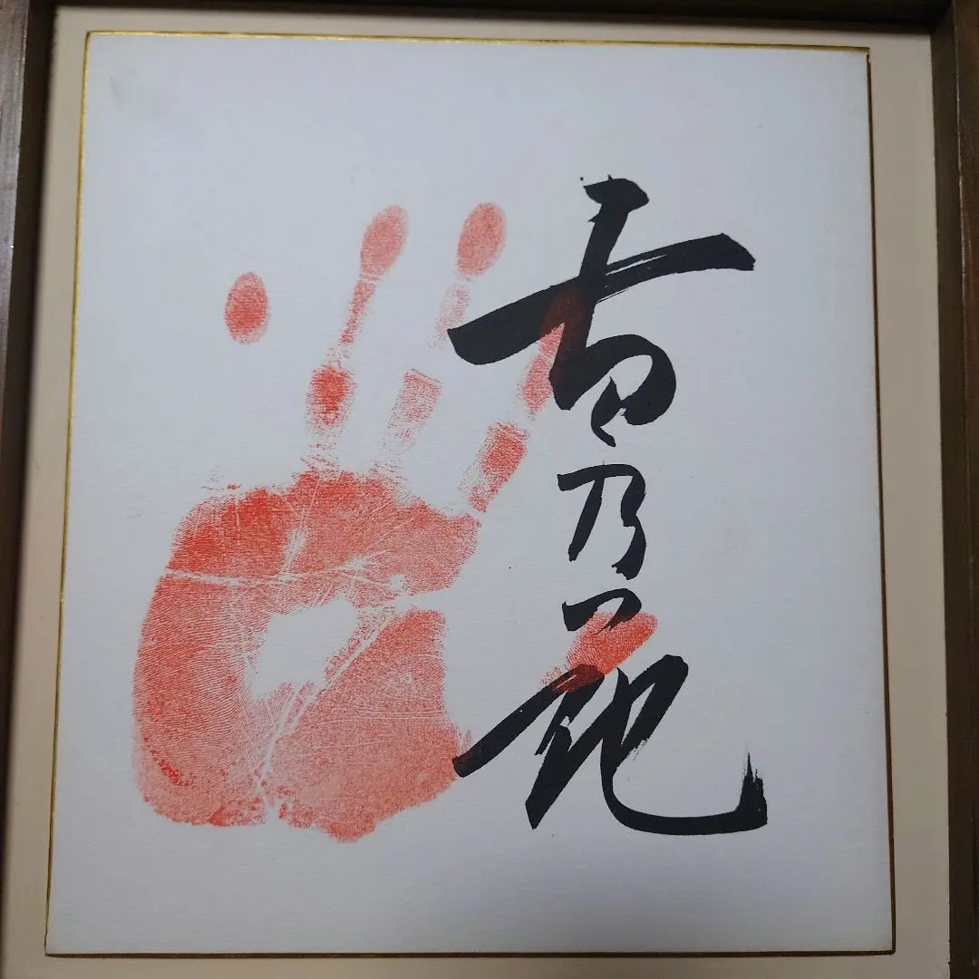 貴乃花人形&貴乃花サイン手形 2000体限定の人形と直筆サイン手形のセット Yahoo!オークション - 乃花・貴乃花 手形サインセット 若乃花