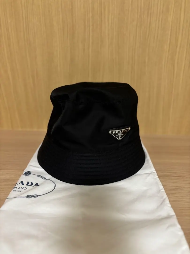 ✨未使用✨PRADA プラダ バケットハット ナイロン 希少L 芸能人