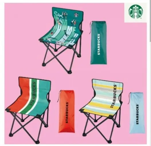 【非売品】　2脚セットで　タイ　スターバックス ギフト　アウトドアチェア Starbucks Coffee - 【非売品】 2脚セットで タイ