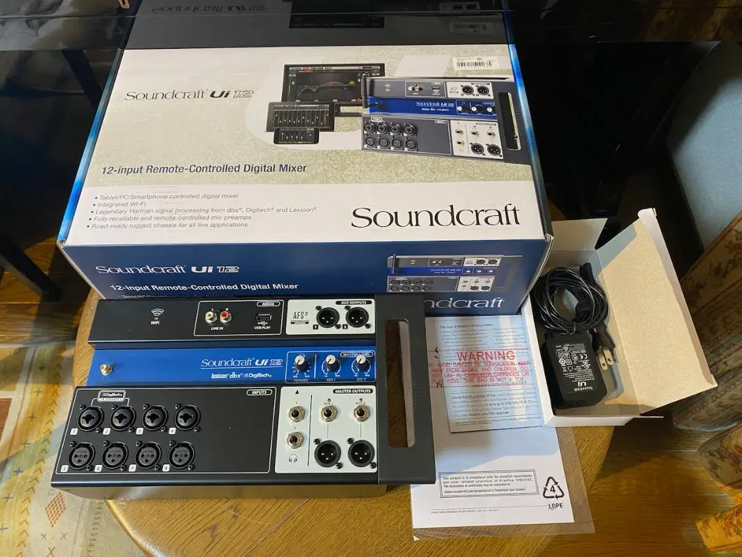 2025年最新】Soundcraft Ui12 リモートコントロール デジタル