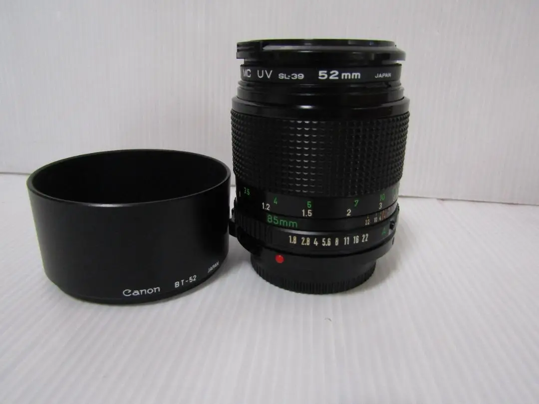 良品☆【整備済・完動品】キヤノン CANON New FD 85mm f1.8 Canon New FD 85mm F/1.8の分解｜フィルムカメラ修理のアクアカメラ