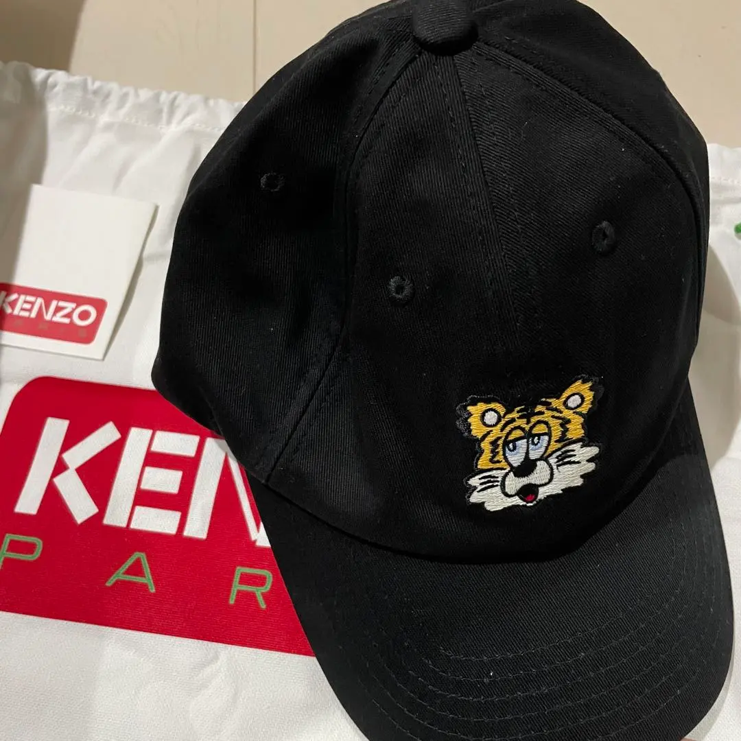 【新品タグ・袋付】KENZO VERDY MARKET エンブロイド キャップ セール】'KENZO VERDY MARKET' エンブロイド キャップ（キャップ