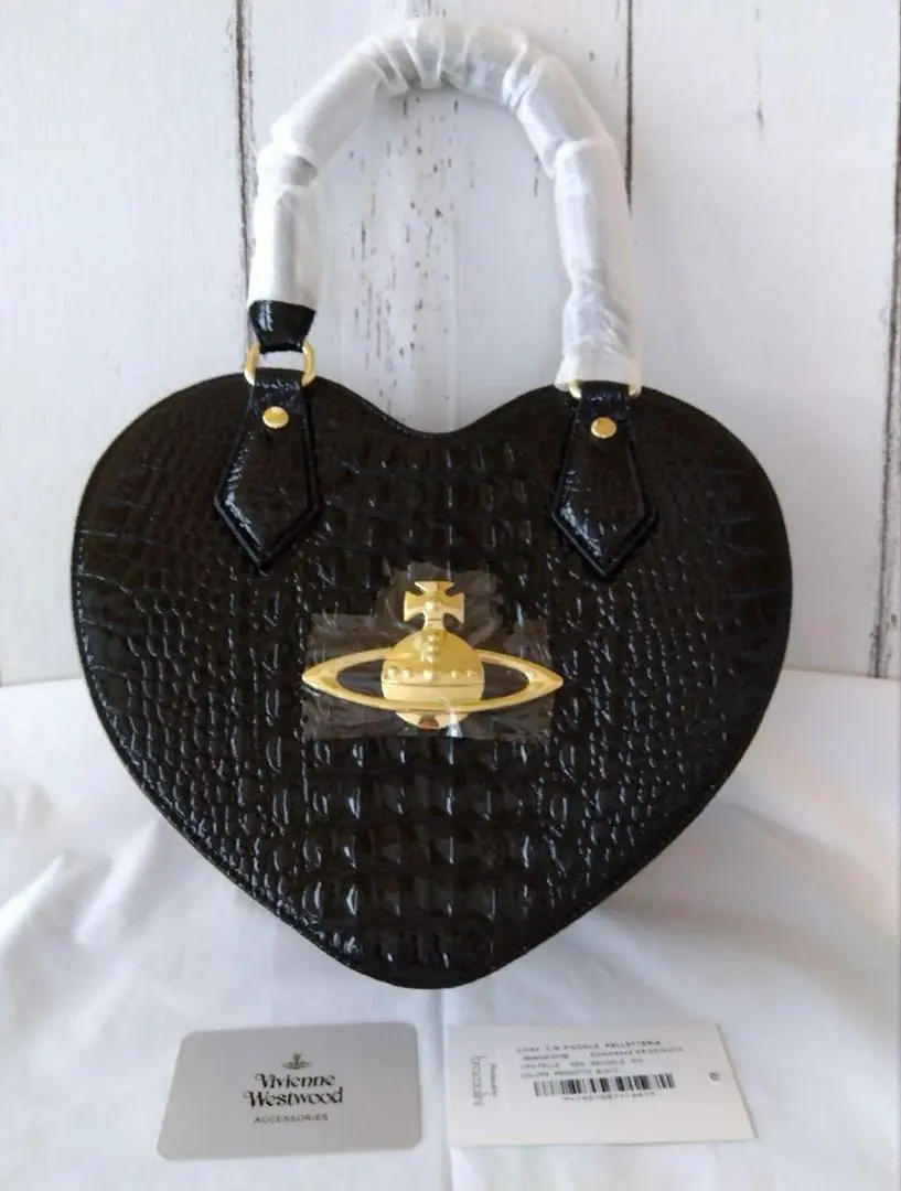 Vivienne Westwood ハートバッグ ブラック