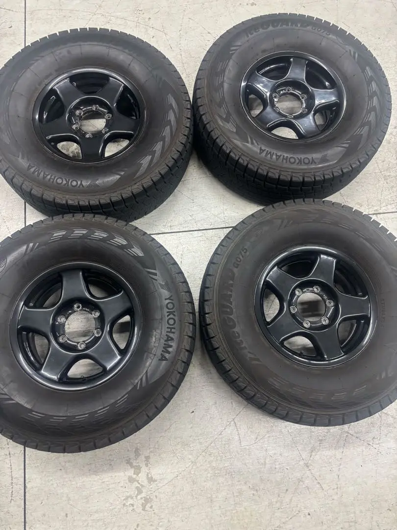 トヨタ純正ホイール スタッドレス ランクル80 トム・ベン様専用