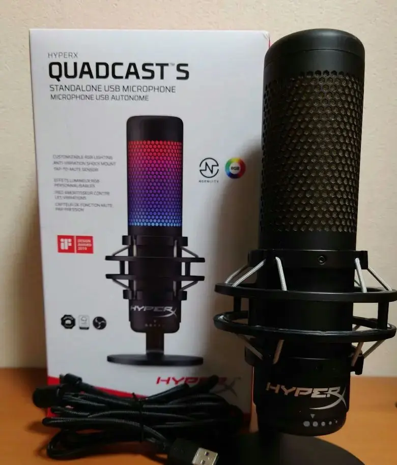 ジャンク品　HYPERX QUADCAST HYPERX|QuadCast HX-MICQC-BK|HARDOFFオフモール（オフモ