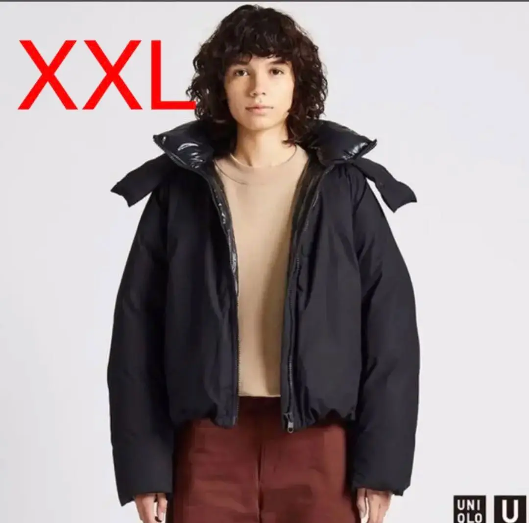 2025年最新】Uniqlo U パデッドボリュームジャケット ブラックの