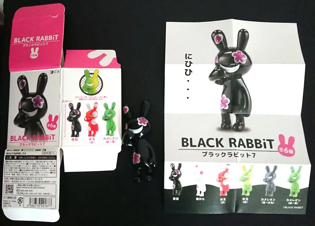 BLACKRABBiT ブラックラビット 花柄 紫 BLACKRABBiT ブラックラビット 花柄 紫（□ブラインドボックス版