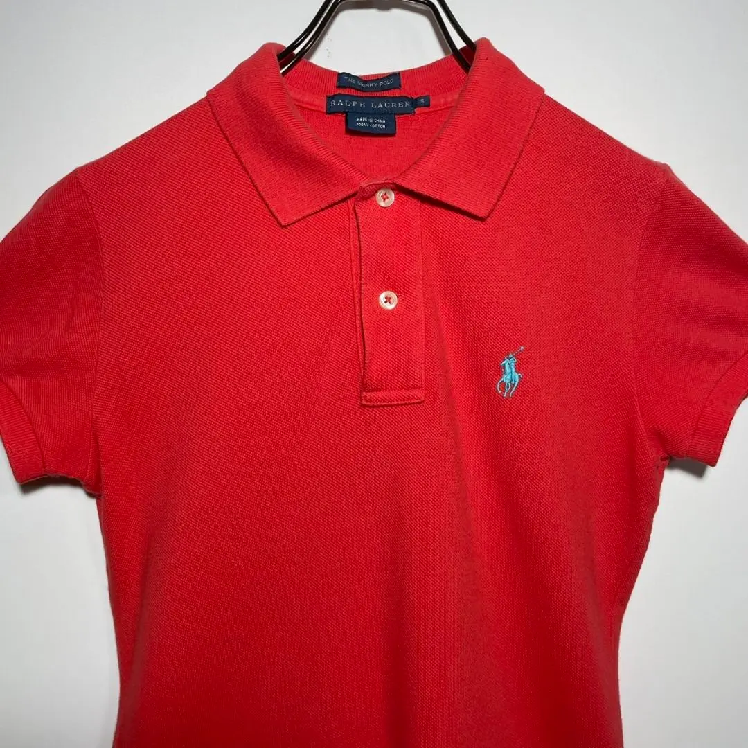 RALPH LAUREN 拉夫·劳伦 Polo衫 尺寸S 刺绣Logo 古着 的縮圖