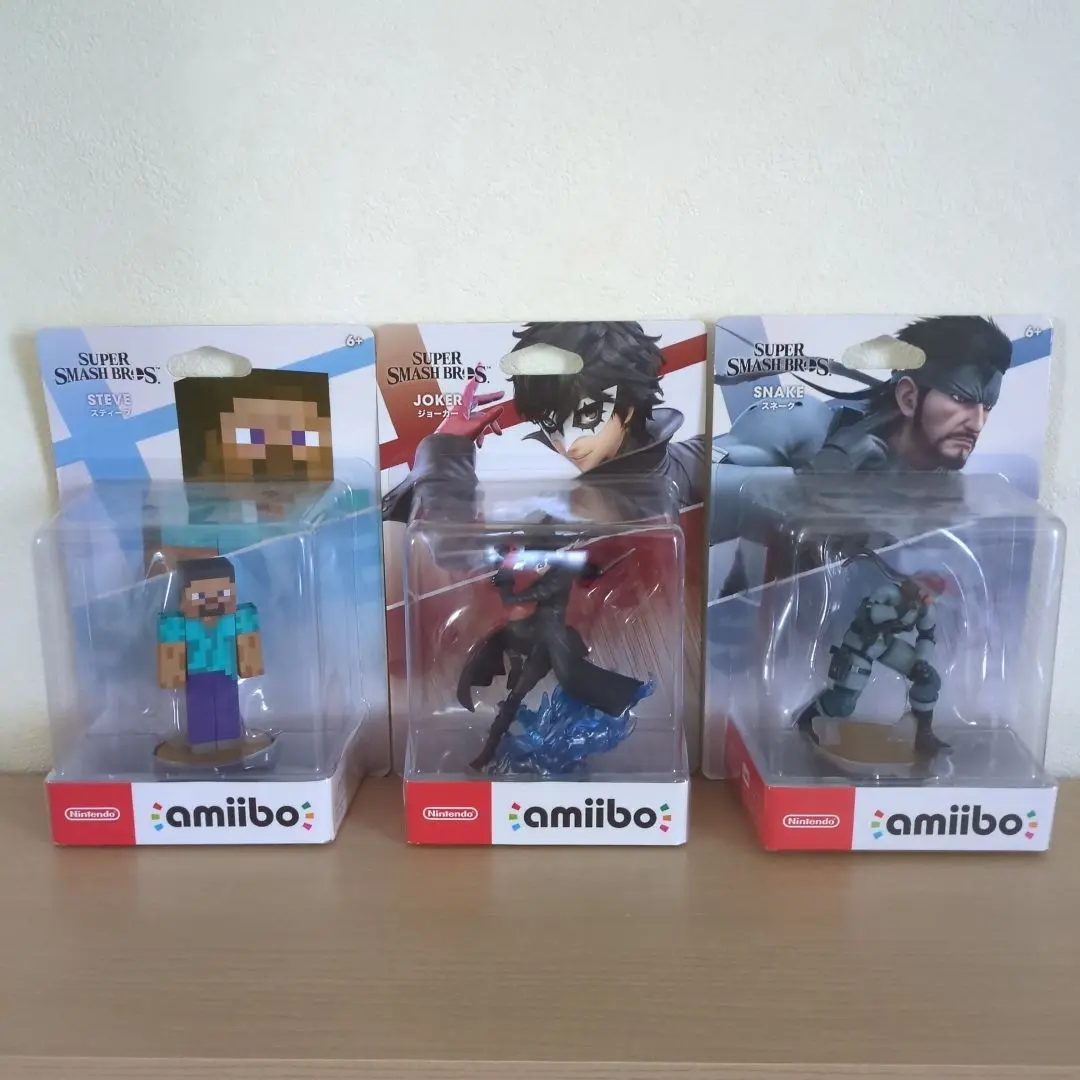 amiibo ジョーカー　スマブラ　新品未開封　4つセット 617dlsk0bgL._AC_UF350,