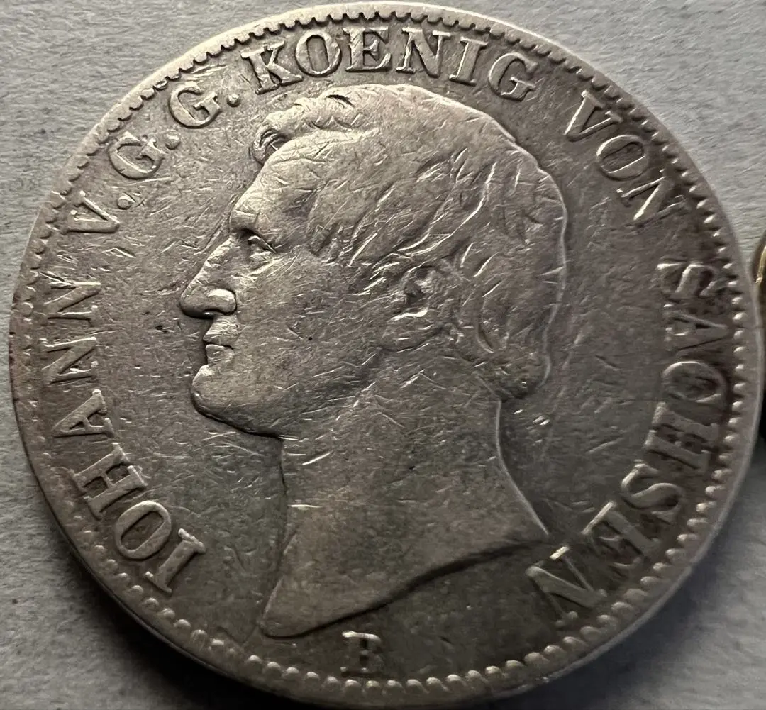 1816年A ドイツ　プロイセン王国1ターラー銀貨　フリードリッヒ3世 1861年ドイツ プロイセン王国 1ターラー銀貨 ヴィルヘルム1世