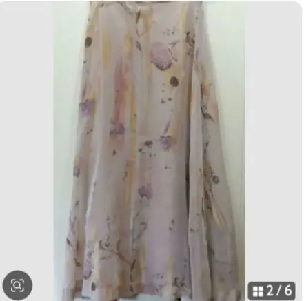 Thumbnail of Mode club SUMINO Long Flare Skirt M, Dusty Pink