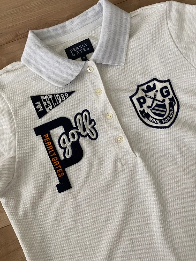 Thumbnail of PEARLY GATES Golf Polo Shirt, Size 0