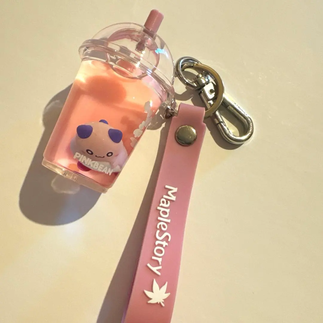 メイプルストーリー 回転キーリング アクリルキーホルダー 2個セット 韓国限定 メイプルストーリー 回転キーリング アクリルキーホルダー 2個