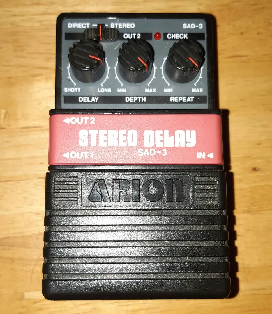 ARION SAD-3 STEREO DELAY、SDI-1 セット Arion Pedals - Distortion & Stereo Delay (SDI-1 & SAD-3