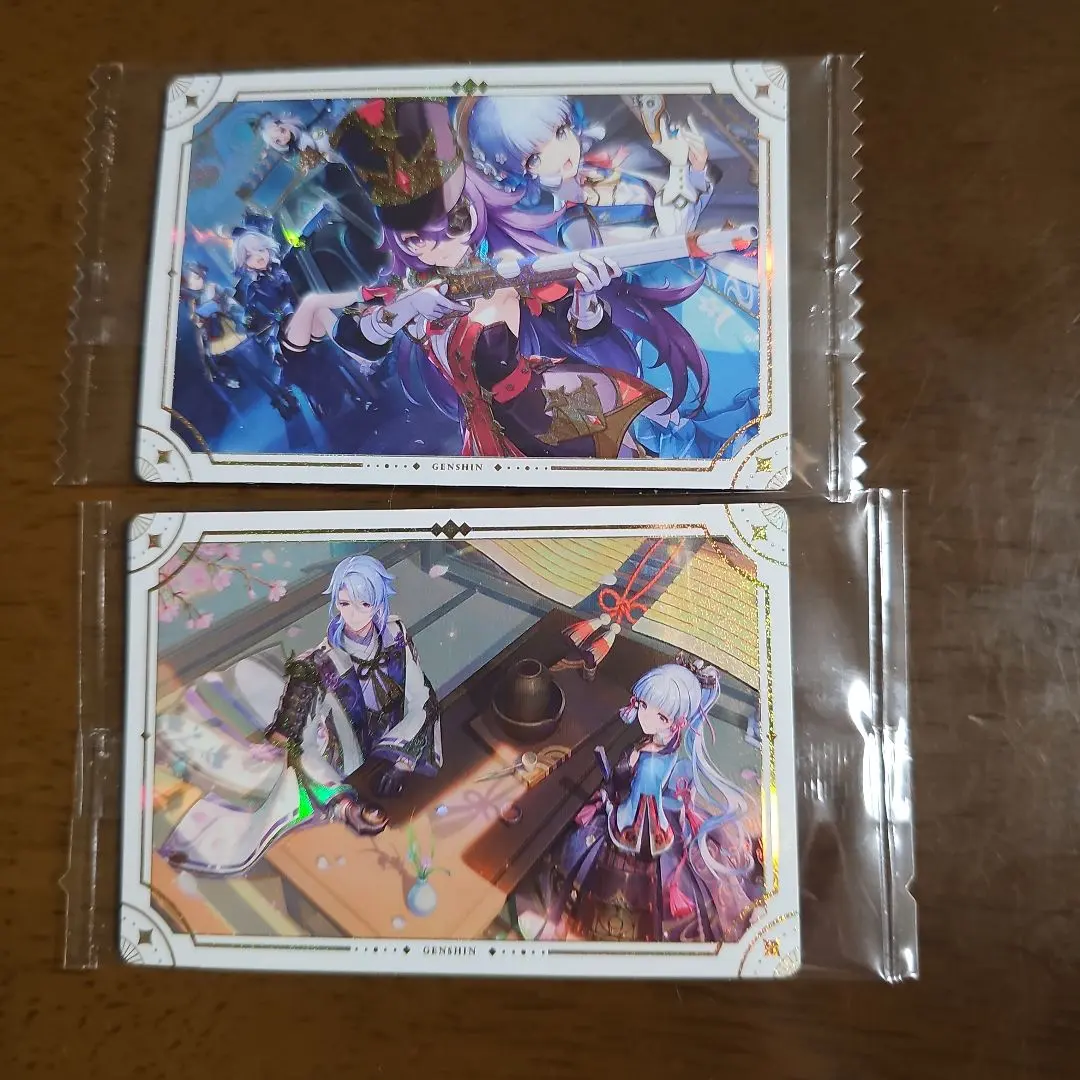 Thumbnail of Genshin Impact Seal Wafer 2: Kamisato Ayaka, Kamisato Ayato