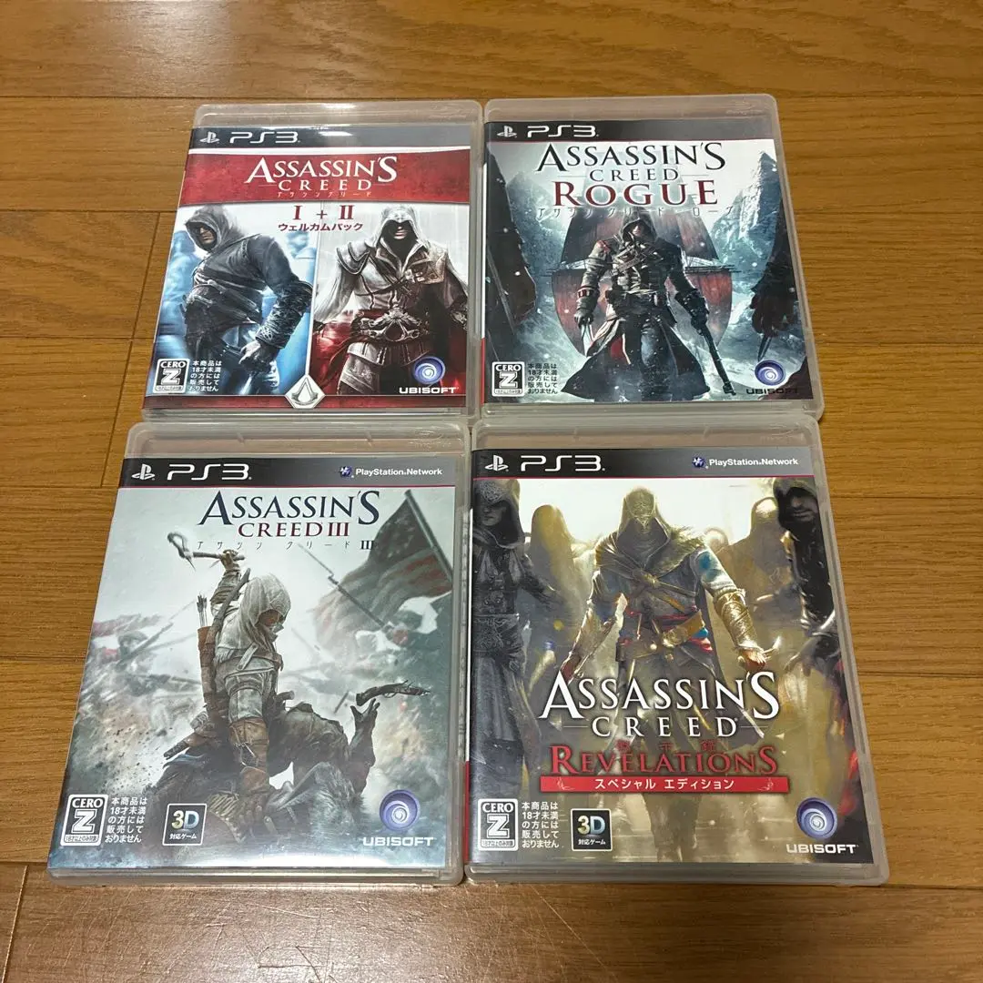 PlayStation3 - 北米版 アサシンクリード アメリカコレクション ローグ エツィオコレクション PlayStation3 - 北米版 アサシンクリード アメリカコレクション