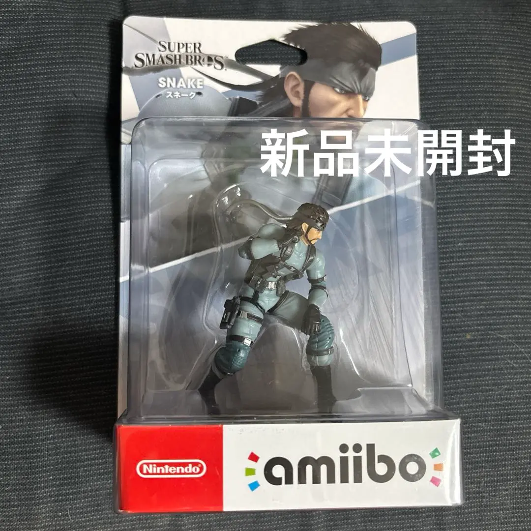 amiibo スネーク 大乱闘スマッシュブラザーズシリーズ メタル