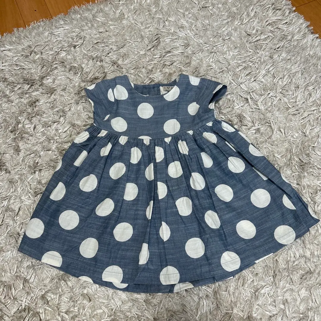 Thumbnail of Next dot pattern flare dress