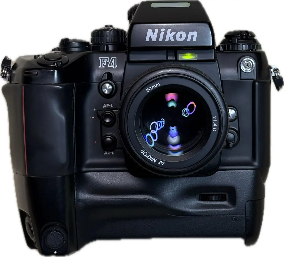 Nikon F4 フィルム一眼レフカメラ　 レンズ、MB-23付き 2025年最新】ニコン F4 MB-23の人気アイテム - メルカリ