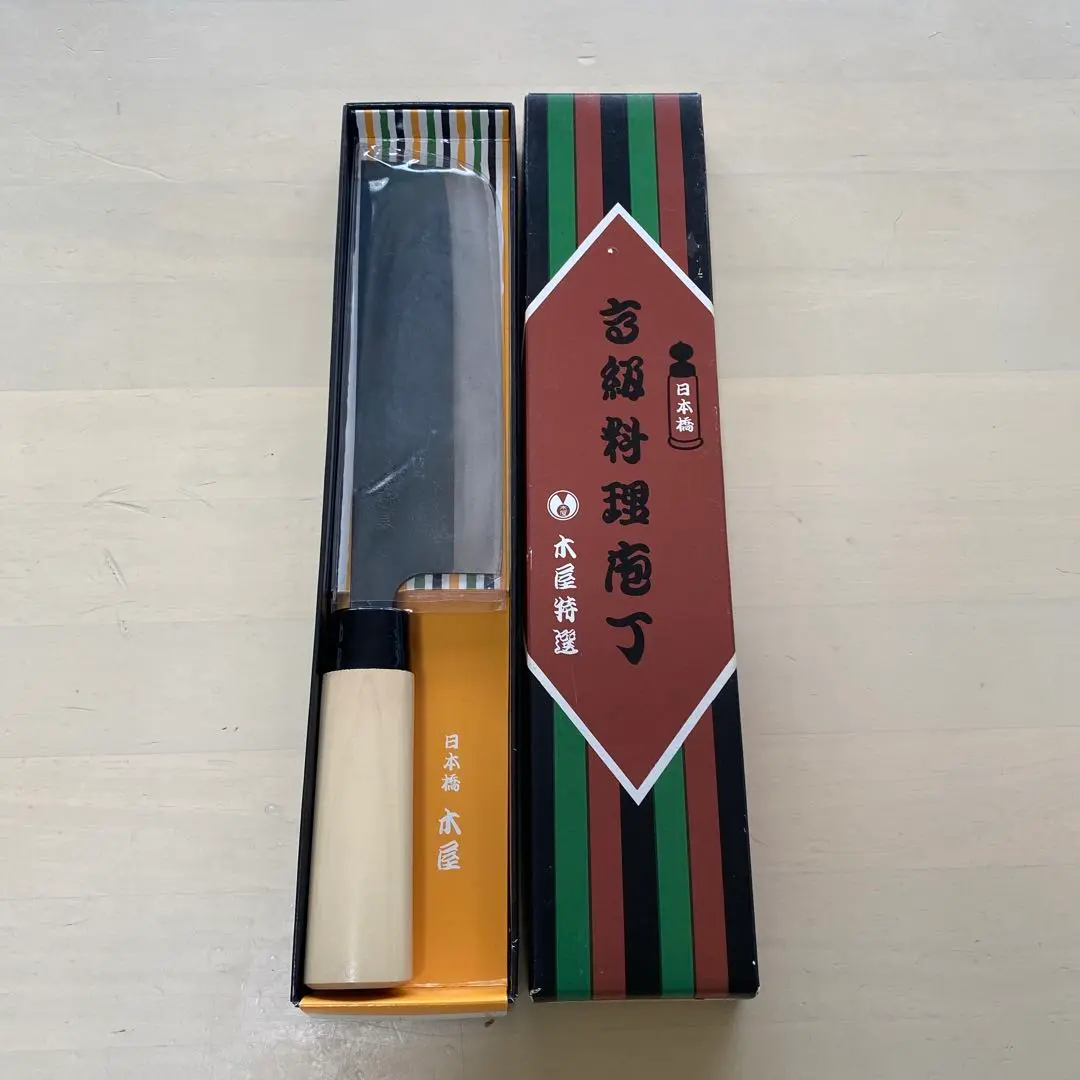未使用♢日本橋木屋♢菜切包丁♢歌貞♢刃約１６センチ♢全長約１９センチ 2025年最新】歌貞木屋の人気アイテム - メルカリ