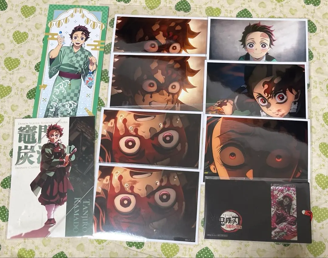Thumbnail of Demon Slayer: Kimetsu no Yaiba Infinity Castle Scene Bromide Bookmark-style Clear Card Kamado Tanjirou Set
