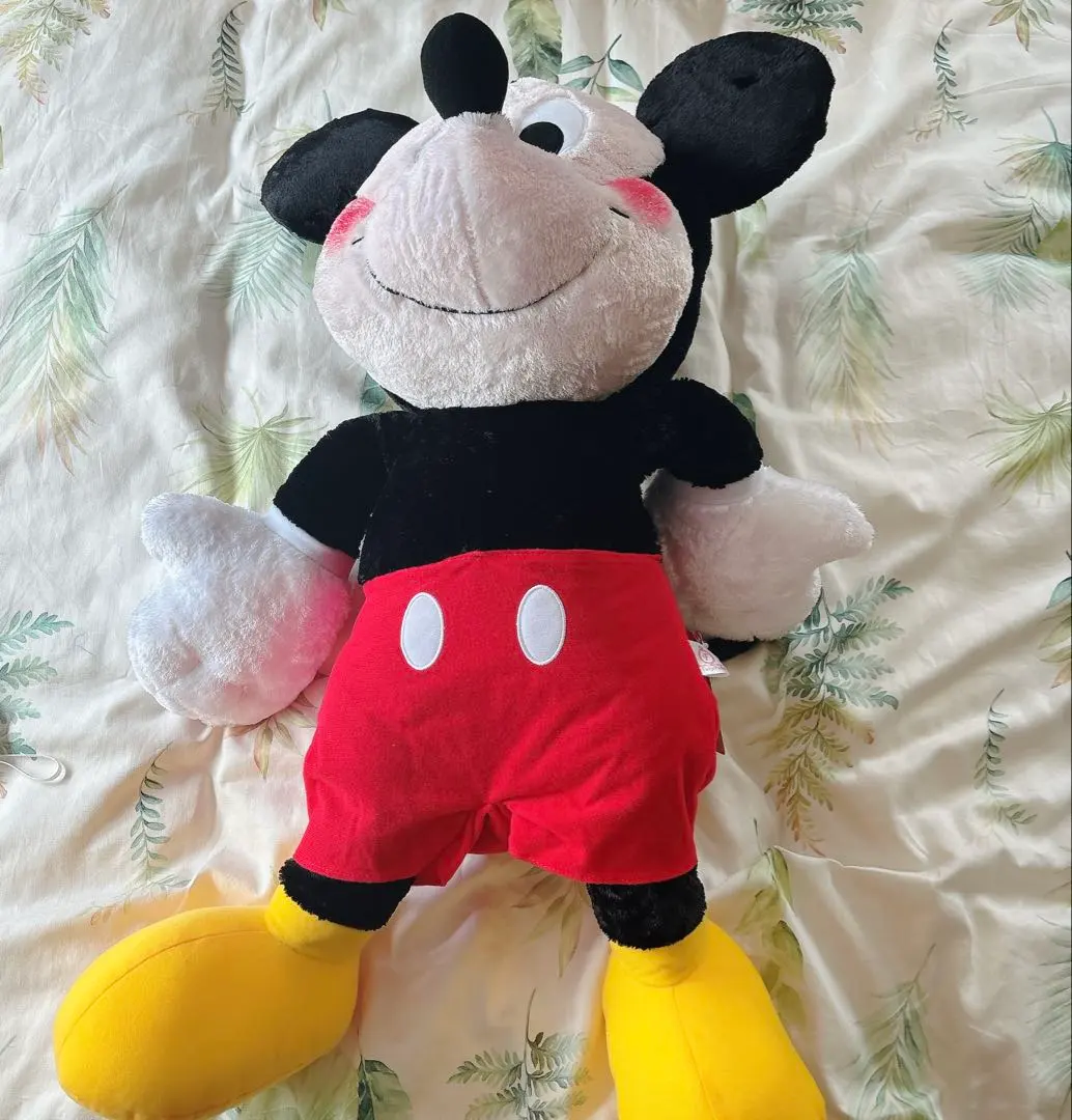 Thumbnail of Round One Exclusive ✨️ Fluffy Ultra-Super BIG Plushie Mickey Mouse