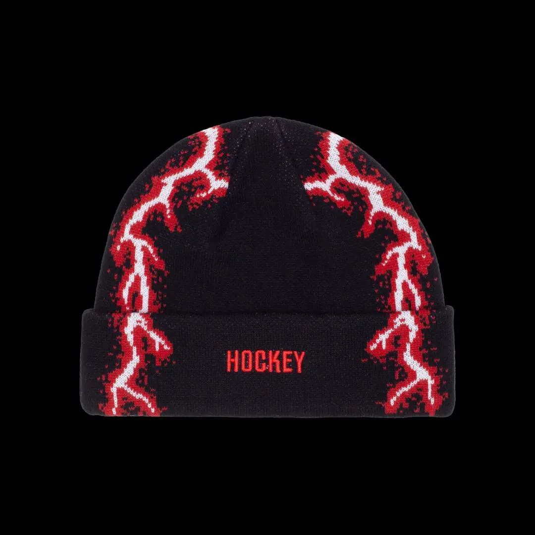 Hockey lightning beanie 新品未使用 HOCKEY ホッケー ビーニー ロゴ 海外 Lightning Beanie