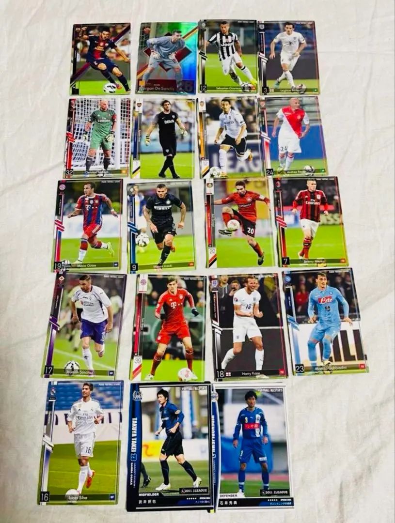 Thumbnail of Soccer player card