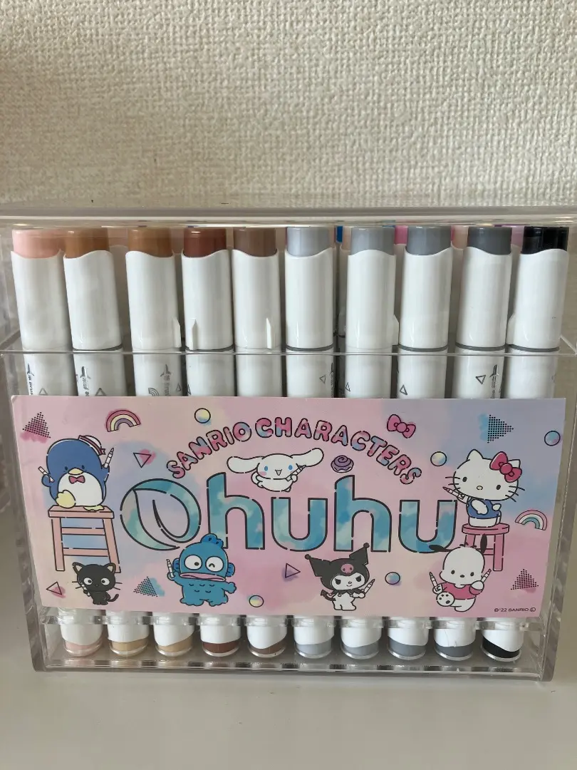 値下げ⭕️Ohuhu サンリオキャラクター 80色アートマーカー
