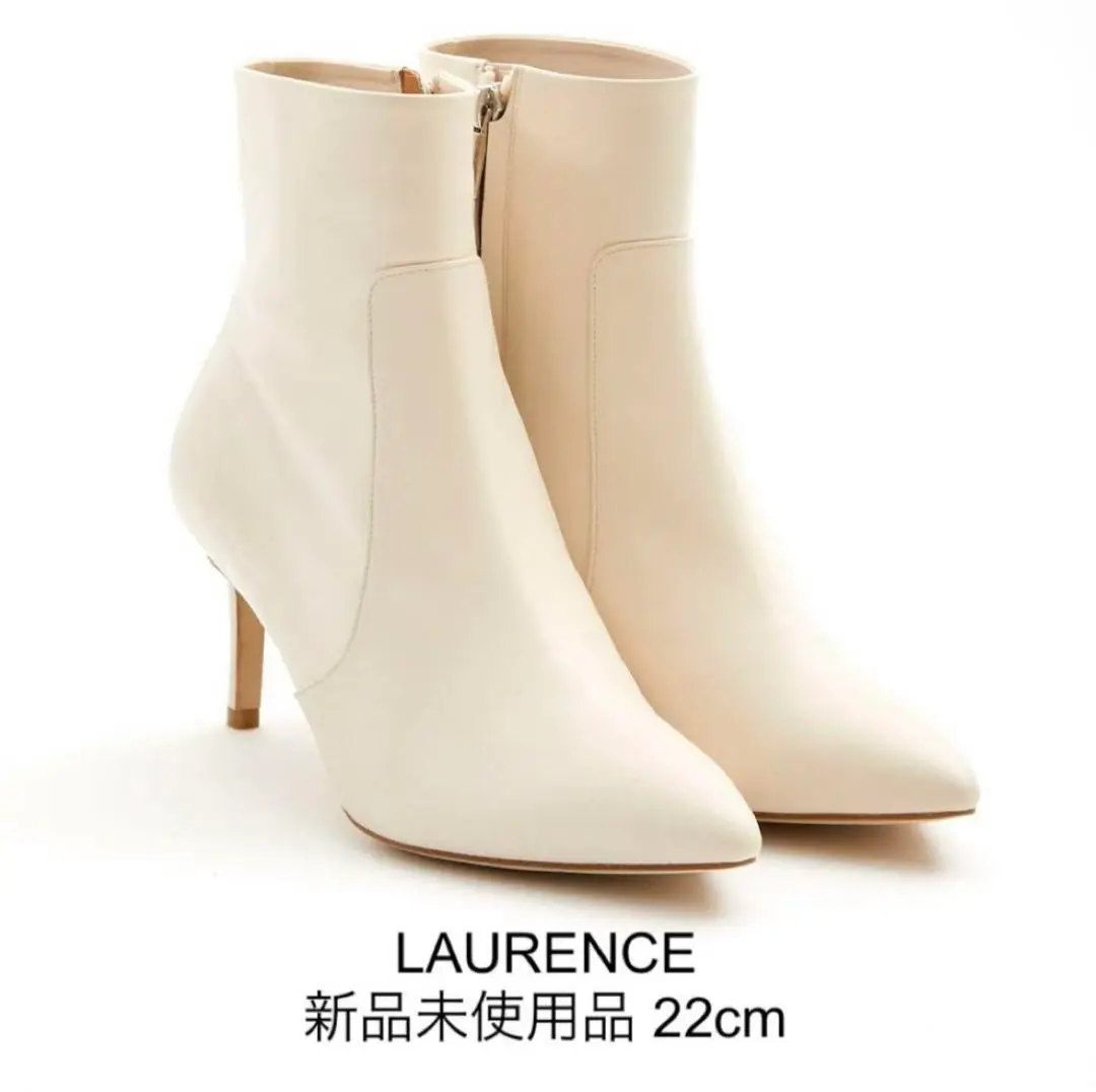 定価約6.5万円 試着のみ LAURENCE ロランス ショートブーツ