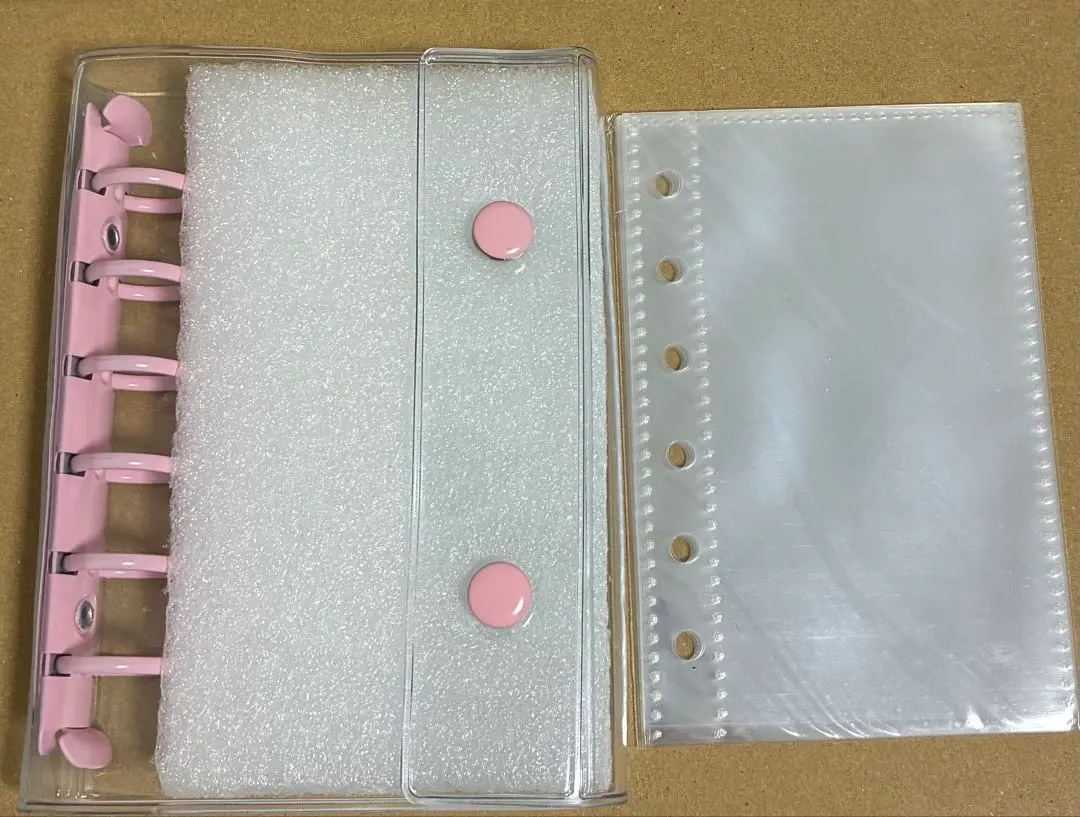 透明活頁夾A7貼紙收納冊 補充包10張 的縮圖