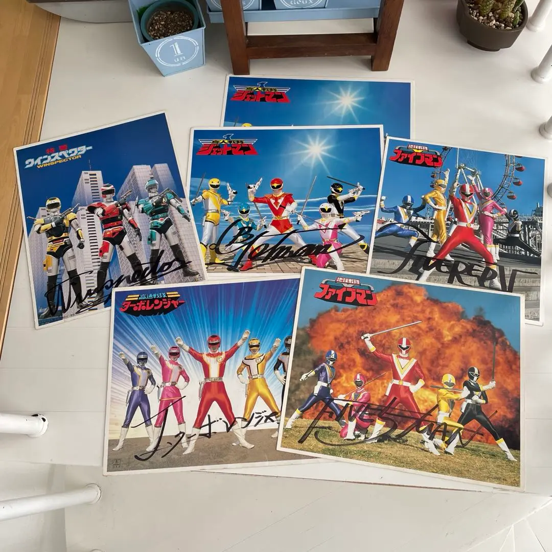 【レアサイン色紙】ジェットマン,ジュウレンジャー,カクレンジャー,オーレンジャー 2025年最新】ジェットマン サインの人気アイテム - メルカリ