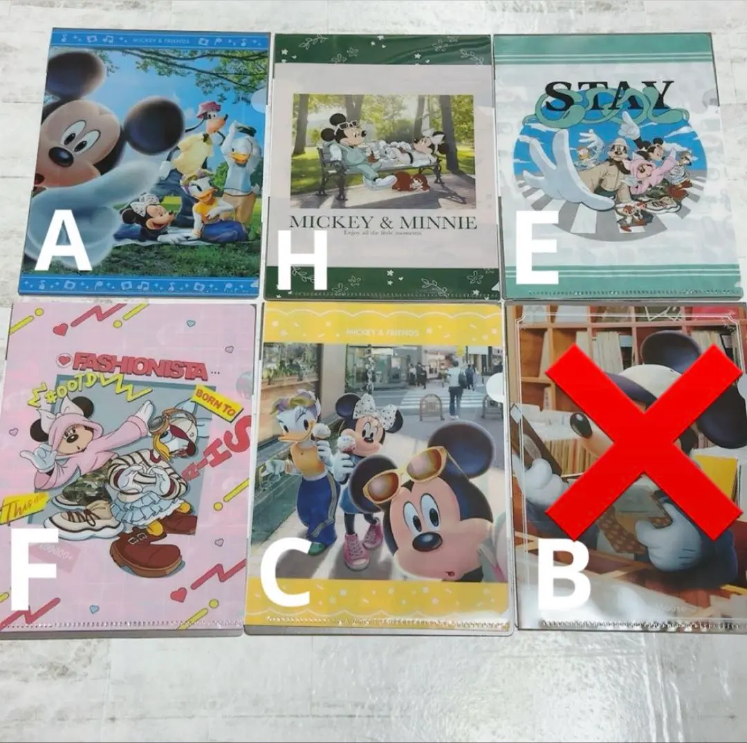 Thumbnail of MICKEY & FRIENDS WITH YOU mini clear file