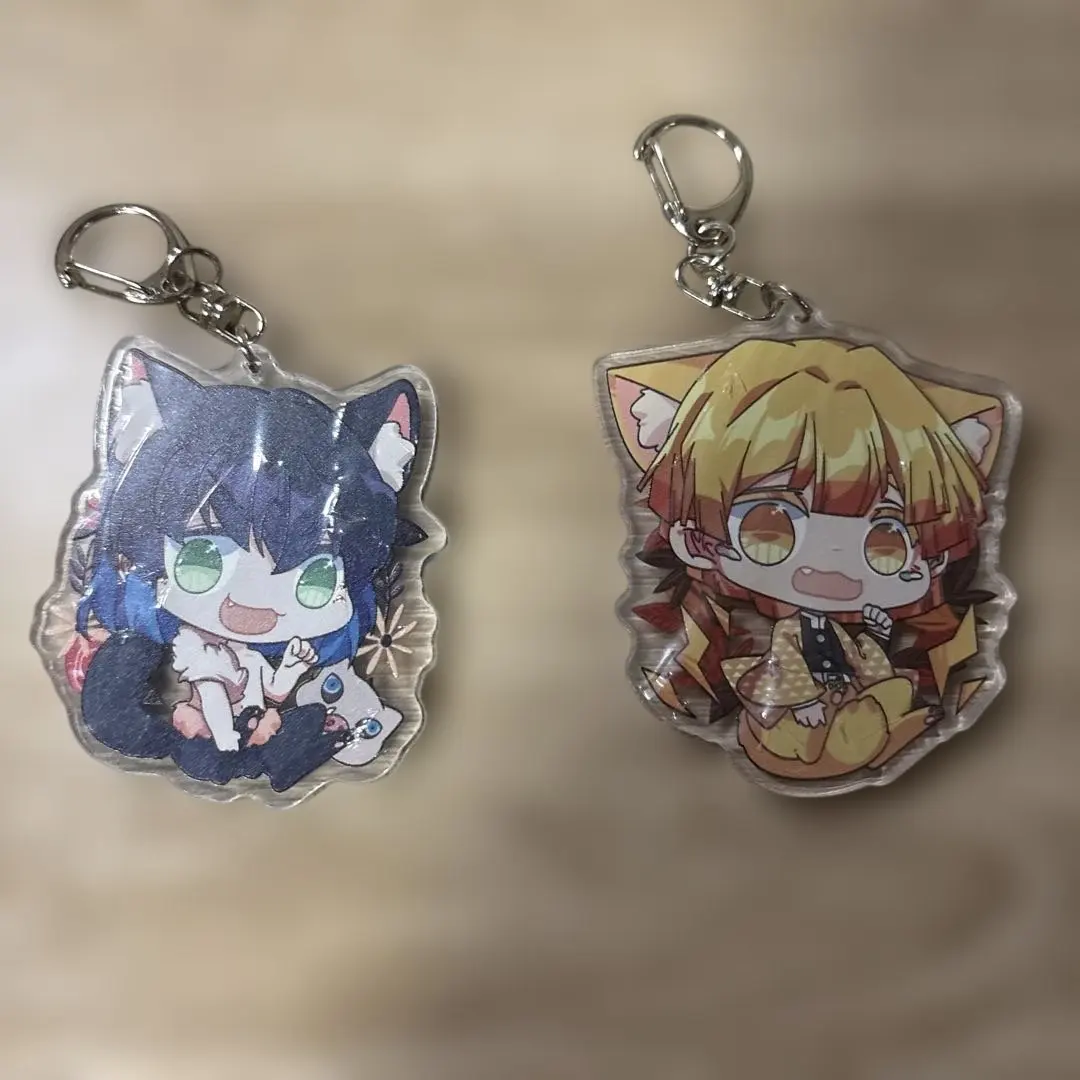 Thumbnail of Demon Slayer Acrylic Keyholder Set of 2
